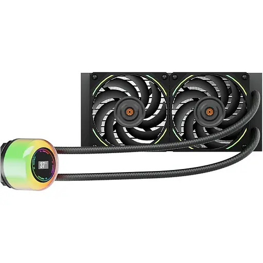 Система водяного охлаждения 1stPlayer CC-240 Black (CC-240-BK) [143331] - фото 3