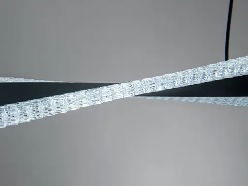 Подвесная LED люстра Diasha черная 58 Вт 10 м² - фото 4