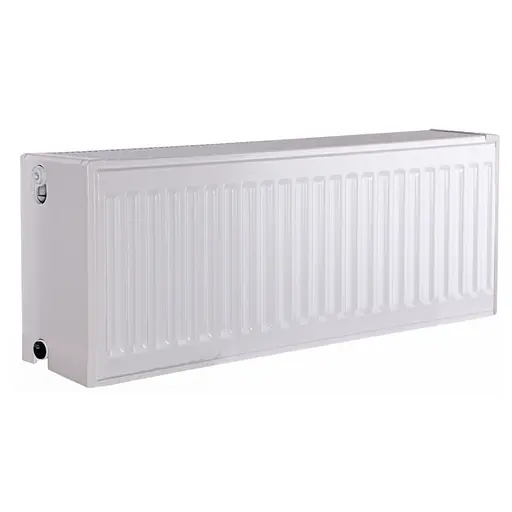 Радіатор сталевий панельний Kalite 33 низ/справа 300x800 (без INNER) 000013807, Білий - фото 1