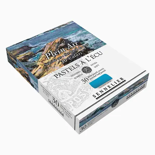 Набор сухой пастели Sennelier Seaside (Морской берег), 30 1/2 цвета, картон