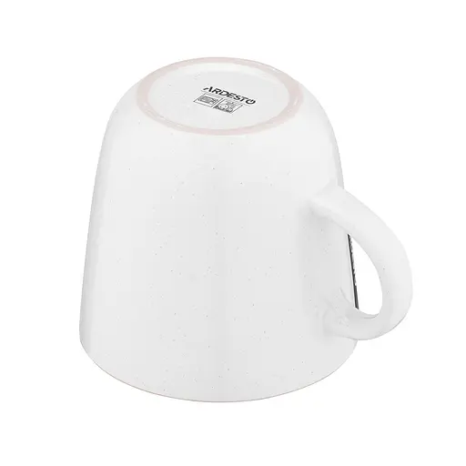 Чашка керамическая 450 мл Apulia Ardesto AR2945AW белая - фото 4