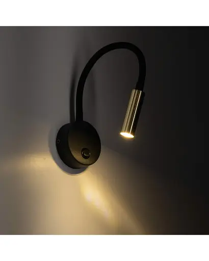 Бра, настінний світильник Tk Lighting 10039 Lagos G9 1x6W IP20 Bk - фото 2