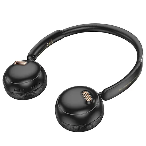 Бездротові навушники HOCO W62 Verso retro BT headphones Black - фото 4
