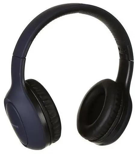 Навушники бездротові Borofone BO19 Musique BT накладна гарнітура 20 годин роботи синя - фото 2