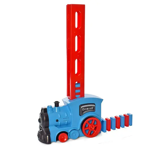 Поезд интерактивный BY-4003ABC (blue) - фото 3