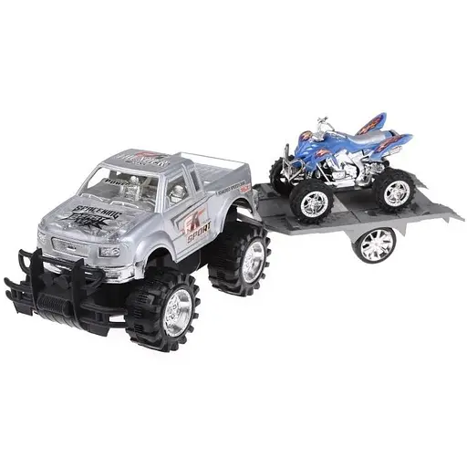 Игрушечный квадроцикл с прицепом IM81D