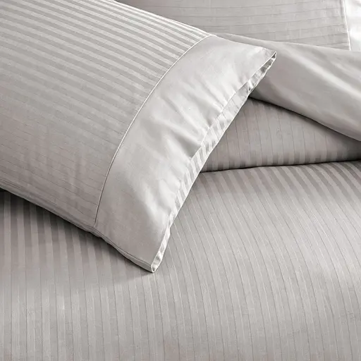 Постільна білизна Premium Basic Grey Сатин-Stripe Tac pbe0051590 - фото 2
