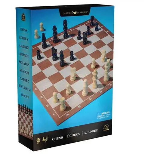 Настільна гра Spin Master Шахи (дерев'яні фігури) (SM98367/6065339) - фото 1