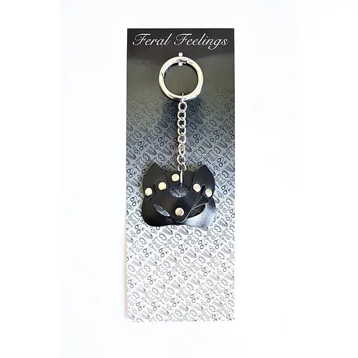 Брелок Feral Feelings Кішечка Чорний - фото 2