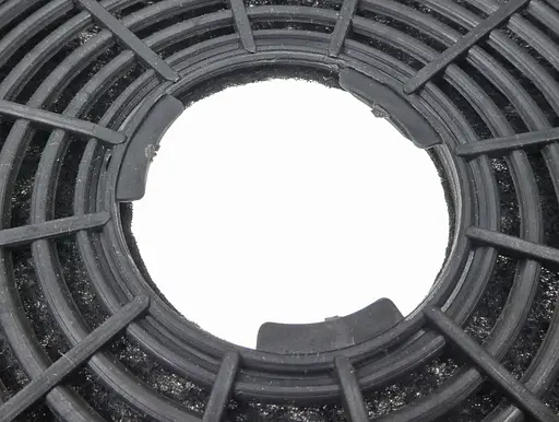 Угольный фильтр для телескопической вытяжки GRUNHELM GVT 114 B, GVT 115 W, GVT 134 I (D=138 мм) - фото 3