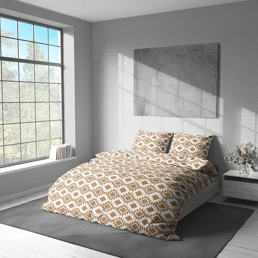 Комплект постільної білизни LeLit P-0215/1 півтораспальний полісатин 150 х 215 см (le2000000319810) - фото 2