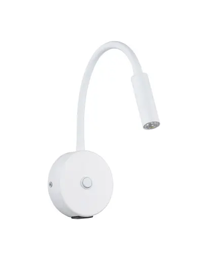 Бра, настінний світильник Tk Lighting 10202 Lagos G9 1x6W IP20 Wh - фото 1