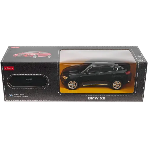 Машинка Rastar BMW X6 1:24 Чорний - фото 8