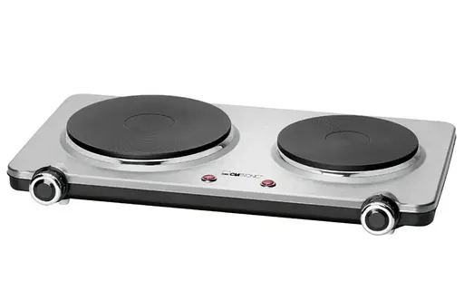 Настольная электрическая плита 2500Вт на 2 конфорки Clatronic DKP 3668 - фото 1