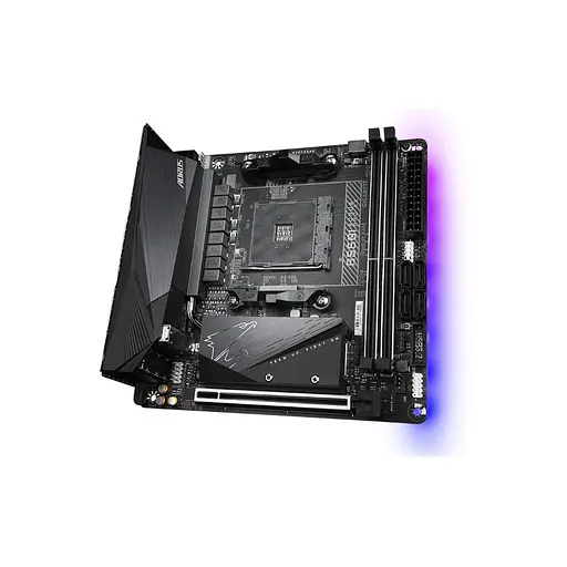 Материнська плата GIGABYTE B550I AORUS PRO AX - фото 4