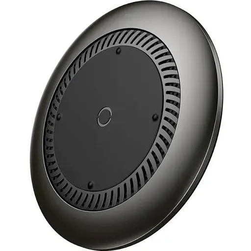 Беспроводное зарядное устройство для Baseus whirlwind Desktop wireless charger CCALL-XU01 черный - фото 1