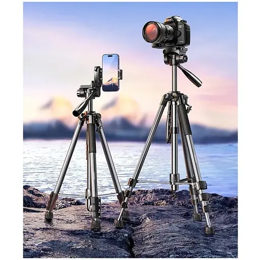 Підставка Штатив Ugreen LP661 Professional Tripod для смартфона/камери DSLR 175 см (15187) - фото 9