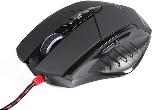 Миша A4Tech Bloody V7M Metal USB black - фото 3