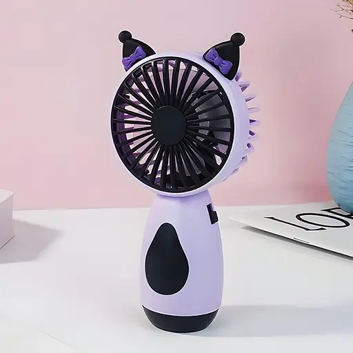 Детский портативный USB-вентилятор Куроми сиреневый (99013-5) - фото 4