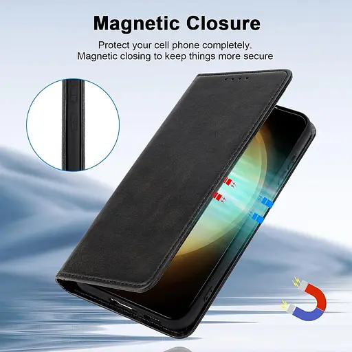 Чохол для мобільного телефону ZYIMOU для iPhone 13, чохол із захистом екрану, шкіряний чохол з функцією підставки та слотом для ка - фото 6