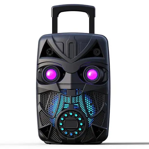 Акустична колонка BT Speaker RX-8178 Сабвуфер 8" 20W + Bluetooth + караоке - фото 2