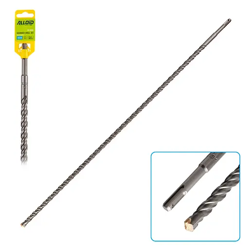 Бур по бетону Alloid Building Tools SDS-plus S4 14x800 мм (FH-14800) - фото 1