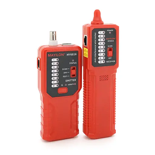 Кабельний тестер Mayilon MY-6816, трасошукач, RJ-45+BNC - фото 3