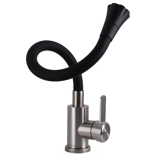 Смеситель для кухни Globus Lux WIEN SBT2-203SA-B01 Черный матовый - фото 6