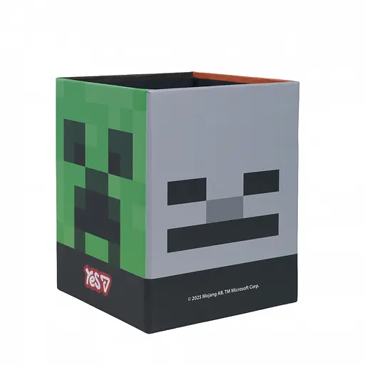 Стакан для письменных принадлежностей Yes Minecraft картон (708620) - фото 3