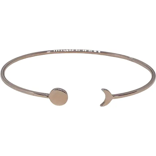 Золотий жорсткий браслет Імперія золота. БС619И