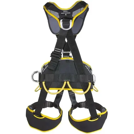 Cтраховочная система Singing Rock Profi Worker 3D Standard Black/Yellow XL (1033-SR W0081.DR-05) - фото 3