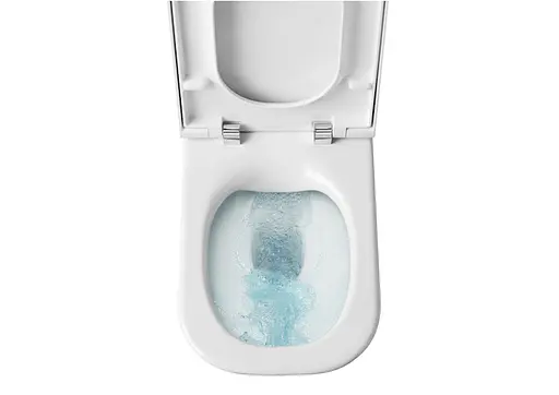 Унитаз-компакт Roca Gap Clean Rim A34D738000 с сидением Soft Close, Белый - фото 2