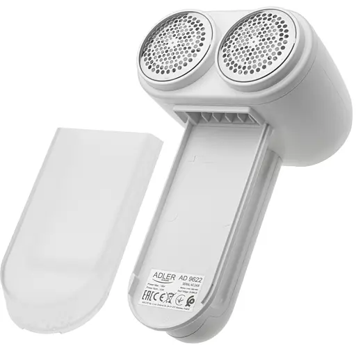Тканевая бритва Adler AD 9622 White с ЖК-дисплеем - фото 4