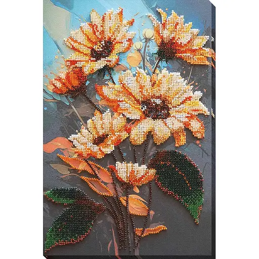 Набір для вишивання бісером "Дарунок сонця" AB-919 на натуральному холсті - фото 6