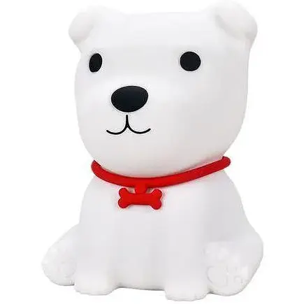 Ночник Framily LJC-140 детский аккумуляторный силиконовый светильник Собачка 1.5 Вт - фото 1