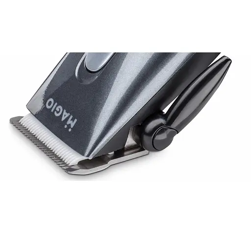Професійна дротова машинка Magio MG-583 для стриження волосся з насадками - фото 3