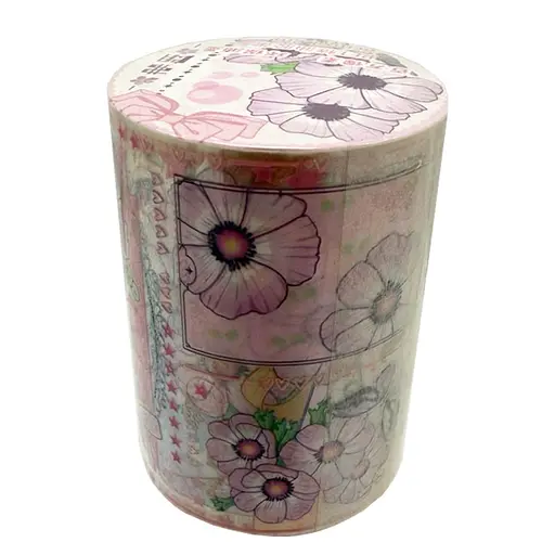 Набір декоративного скотчу XM-JD2865(Pink) 6 см x 1,2 м