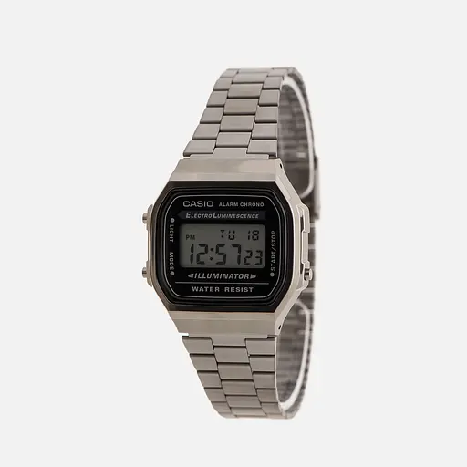 Чоловічі наручні годинники Casio Collection A168WEGG-1AEF оригінальні японські зі сталевим браслетом - фото 2