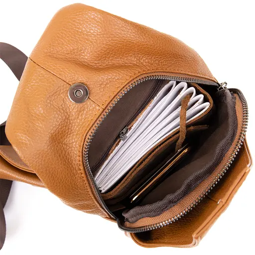 Кожаная сумка мужская Vintage 16,5х31,5х6,3 см sum0013943 - фото 4