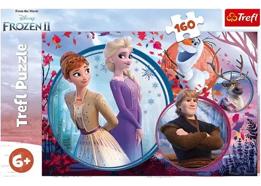 Пазл Trefl Сестра-путешественница Ледяное сердце 2 160 эл. (15374) - фото 2