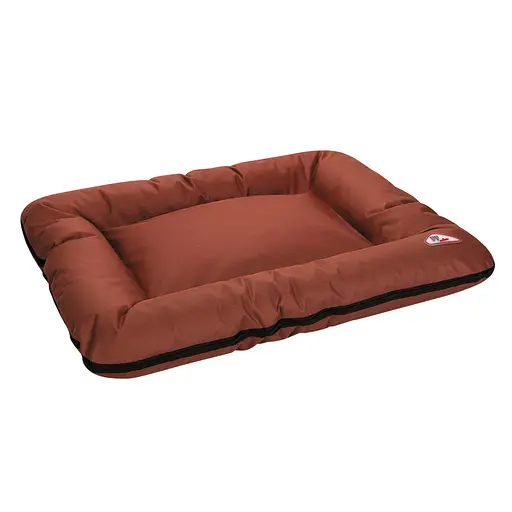 Лежак Pet Fashion Askold теракотовий 4 для собак 80 x 60 x 13 см