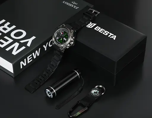 Подарунковий набір з компасом Besta Box Tattoo ЗСУ Light - фото 2