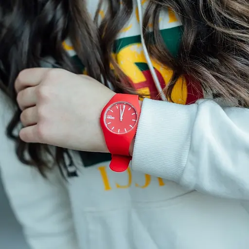 Годинник Skmei Rubber Red 9068R - фото 4