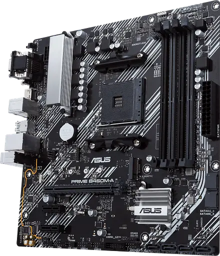 Материнская плата Asus B450M-A II Prime Socket AM4 (PRIME B450M-A II) Б/У - фото 2