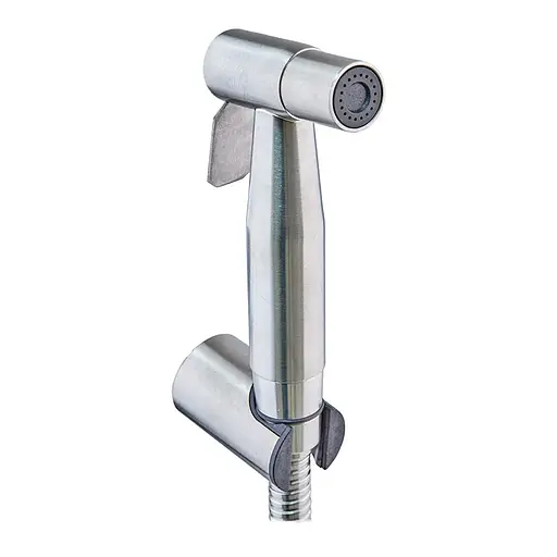 Гігієнічний гарнітур Zerix Bidet SET-005.SUS ZX5026, Нержавіюча сталь - фото 1