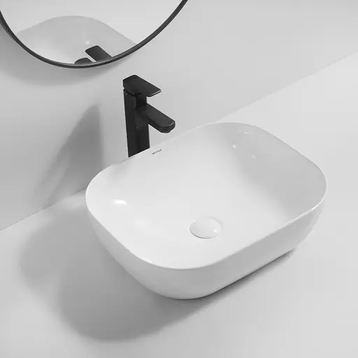 Умивальник накладний Mixxus Premium Diverse-0107 505x405x140 мм MP6550, Білий - фото 5