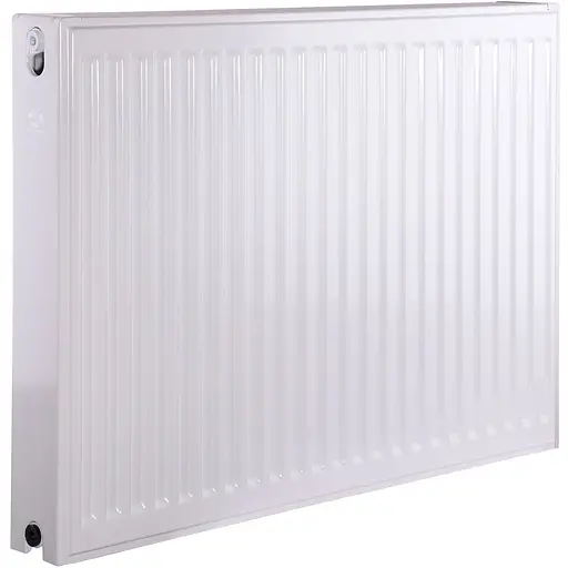 Радіатор сталевий панельний Optimum 22 низ/справа 600x800 (без INNER) 000022040, Білий - фото 1