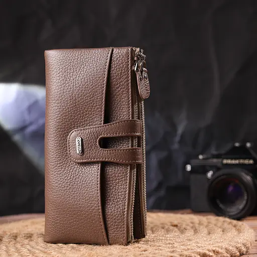 Женский кожаный кошелек Canpellini 19х9.5х1.5 см acs0025142 - фото 6