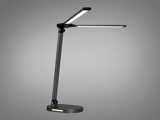 Розкладна світлодіодна настільна лампа з безпровідною зарядкою, 14 Вт - фото 1