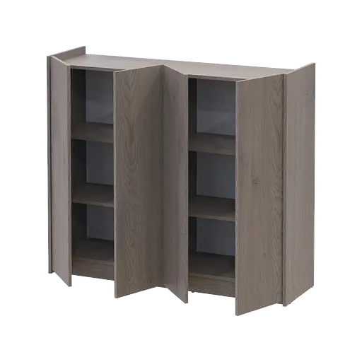 Тумба для обуви Doros Кассель Канноло 4 ДСП 128х40х110 (41516216) - фото 3